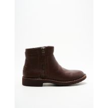 UGG - Bottines/Boots marron en cuir - Femme - Taille 36 - Modz