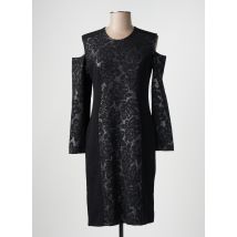 ANNA MUR - Robe mi-longue noir en polyester - Femme - Taille 38 - Modz