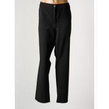 RICHY - Pantalon droit noir en polyester - Femme - Taille 54 - Modz