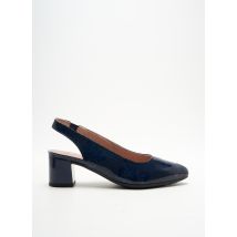 PITILLOS - Sandales/Nu pieds bleu en cuir - Femme - Taille 36 - Modz