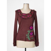 ROSALITA MC GEE - Top marron en viscose - Femme - Taille 38 - Modz