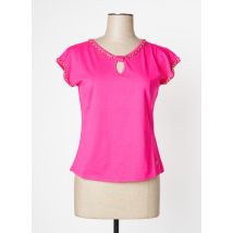 ROSALITA MC GEE - T-shirt rose en coton - Femme - Taille 40 - Modz