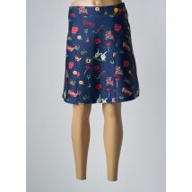 ROSALITA MC GEE - Jupe mi-longue bleu en polyester - Femme - Taille 38 - Modz