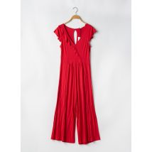 MALOKA - Combi-pantalon rouge en viscose - Femme - Taille 34 - Modz