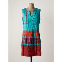AVENTURES DES TOILES - Robe courte bleu en coton - Femme - Taille 42 - Modz