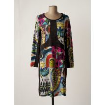 OLIVIER PHILIPS - Robe mi-longue gris en polyester - Femme - Taille 38 - Modz