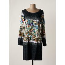 AVENTURES DES TOILES - Robe courte bleu en cuppro - Femme - Taille 38 - Modz