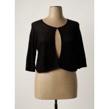 OLIVIER PHILIPS - Gilet manches longues noir en acrylique - Femme - Taille 46 - Modz