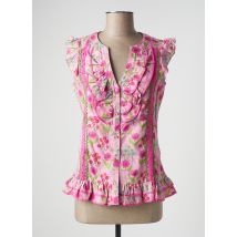ROSALITA MC GEE - Chemisier rose en coton - Femme - Taille 38 - Modz