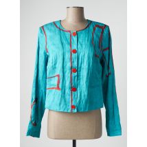 AVENTURES DES TOILES - Veste casual bleu en coton - Femme - Taille 42 - Modz
