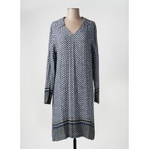 ARMOR LUX - Robe mi-longue bleu en viscose - Femme - Taille 40 - Modz