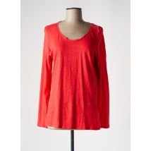 YERSE - T-shirt rouge en coton - Femme - Taille 42 - Modz