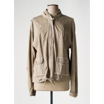 YERSE - Veste casual marron en coton - Femme - Taille 38 - Modz