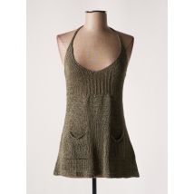 YERSE - Pull vert en acrylique - Femme - Taille 40 - Modz