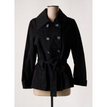 JOCAVI - Trench noir en coton - Femme - Taille 40 - Modz