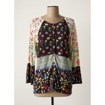 JEI'S BY LETIZIA DENARO - Gilet manches longues noir en coton - Femme - Taille 42 - Modz