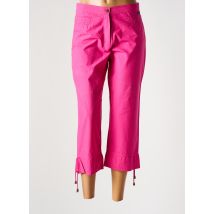 ARMOR LUX - Pantacourt rose en coton - Femme - Taille 40 - Modz