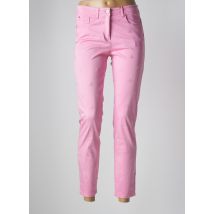 JOCAVI - Pantalon 7/8 rose en coton - Femme - Taille 38 - Modz