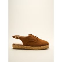 MELLOW YELLOW - Espadrilles marron en cuir - Femme - Taille 37 - Modz