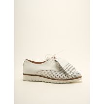ALFA - Derbies blanc en cuir - Femme - Taille 37 - Modz