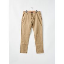 RECYCLED ART WORLD - Pantalon chino beige en coton - Homme - Taille W34 - Modz
