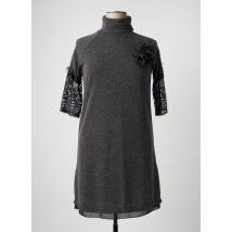 XT STUDIO - Robe pull gris en polyester - Femme - Taille 46 - Modz