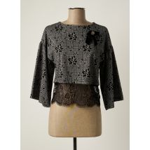 XT STUDIO - Top noir en polyester - Femme - Taille 36 - Modz