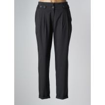 ANNA MONTANA - Pantalon slim gris en polyester - Femme - Taille 40 - Modz