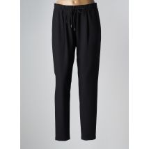 SANDWICH - Pantalon chino noir en polyester - Femme - Taille 38 - Modz
