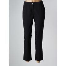 FRED SABATIER - Pantalon chino noir en polyester - Femme - Taille 46 - Modz