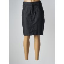 FRED SABATIER - Jupe mi-longue noir en coton - Femme - Taille 42 - Modz