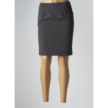 CAROLE RICHARD - Jupe mi-longue gris en polyester - Femme - Taille 36 - Modz