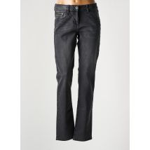 SANDWICH - Jeans coupe slim gris en coton - Femme - Taille 38 - Modz