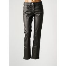 ZERRES - Pantalon slim gris en coton - Femme - Taille 38 - Modz