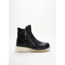MKD - Bottines/Boots noir en cuir - Femme - Taille 37 - Modz