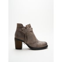 PALLADIUM - Bottines/Boots gris en cuir - Femme - Taille 41 - Modz