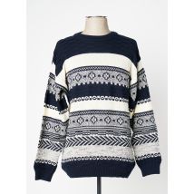 LEWINGER - Pull bleu en coton - Homme - Taille M - Modz