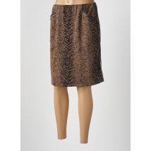 CHATELET - Jupe courte marron en polyester - Femme - Taille 40 - Modz