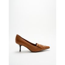 DANIEL HECHTER - Escarpins marron en cuir - Femme - Taille 35 - Modz
