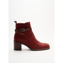 ADIGE - Bottines/Boots violet en cuir - Femme - Taille 40 - Modz