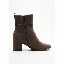 MARCO TOZZI - Bottines/Boots marron en textile - Femme - Taille 40 - Modz
