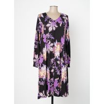 ZHENZI - Robe mi-longue noir en viscose - Femme - Taille 42 - Modz