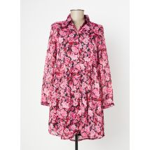 LILIE ROSE - Robe courte rose en polyester - Femme - Taille 38 - Modz