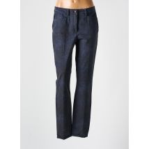 RECOVER C.C. - Pantalon slim bleu en coton - Femme - Taille 40 - Modz