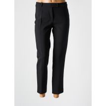 HIPPOCAMPE - Pantalon droit noir en polyester - Femme - Taille 36 - Modz