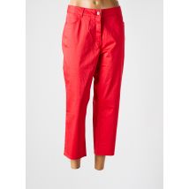 MAE MAHE - Pantacourt rouge en coton - Femme - Taille 46 - Modz