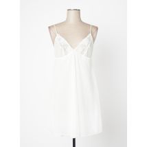 ANTINEA - Nuisette/combinette blanc en polyester - Femme - Taille 44 - Modz