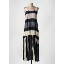 ALEMBIKA - Robe longue gris en polyester - Femme - Taille 42 - Modz