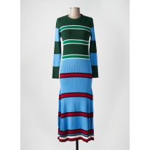 TOUCHÉ - Robe pull bleu en acrylique - Femme - Taille 40 - Modz