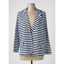 SCORZZO - Blazer bleu en coton - Femme - Taille 38 - Modz